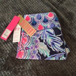 Lilly Pulitzer Bright Navy Patterned Leggings